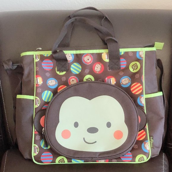 monkey diaper bag